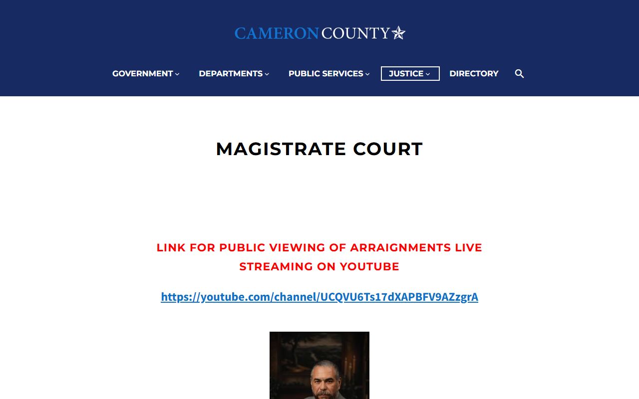 Carrizales-Rucker Detention Center magistrate court inmate record context